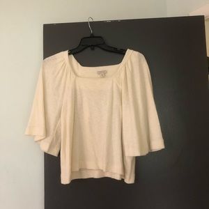 Light cream JCrew blouse